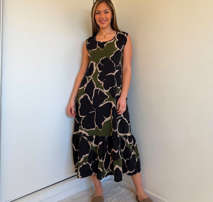 Vestidos Largos Estampado - Imagen 4
