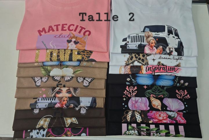 Remera Estampada de Dama - Imagen 4