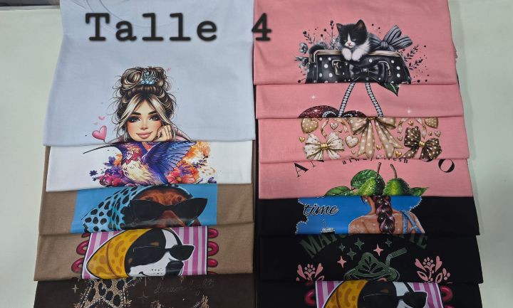 Remera Estampada de Dama - Imagen 6