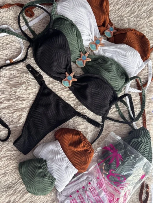 Bikini Celi con Dije de Estralla (por Mayor)