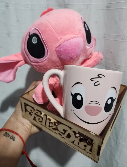 Taza+peluche+bandeja