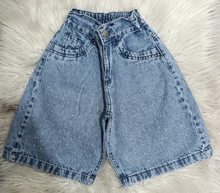 Bermuda Baggy Nevado con Briilo Lluvia