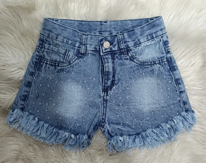 Short Playero Nevado con Brillo