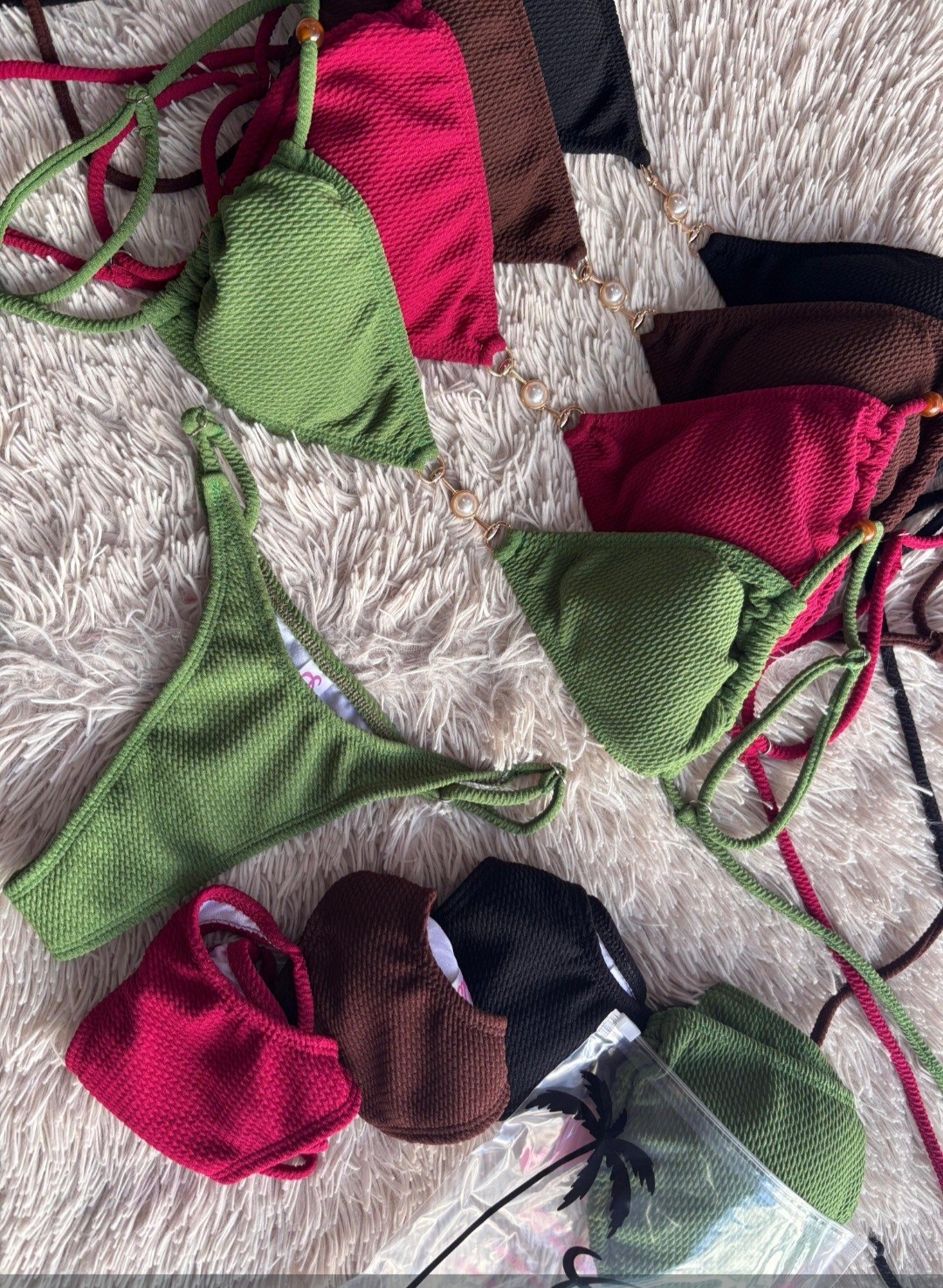 Bikini Texturada con Avios - Imagen 2