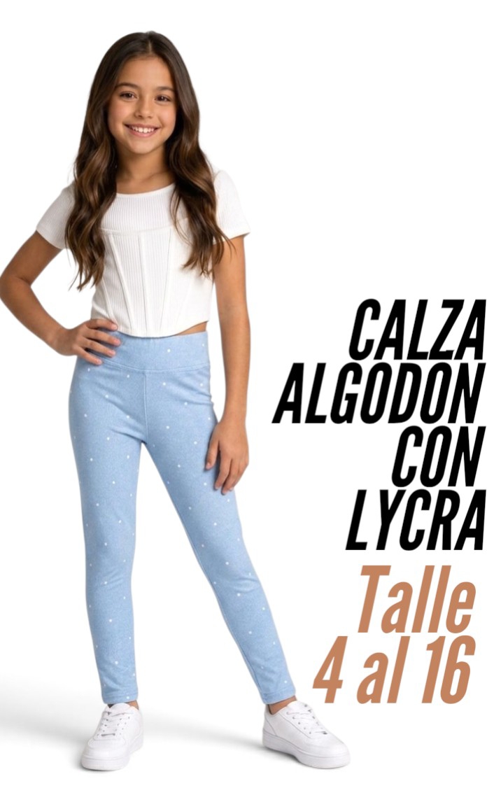 Calza Algodón Nena - Imagen 2