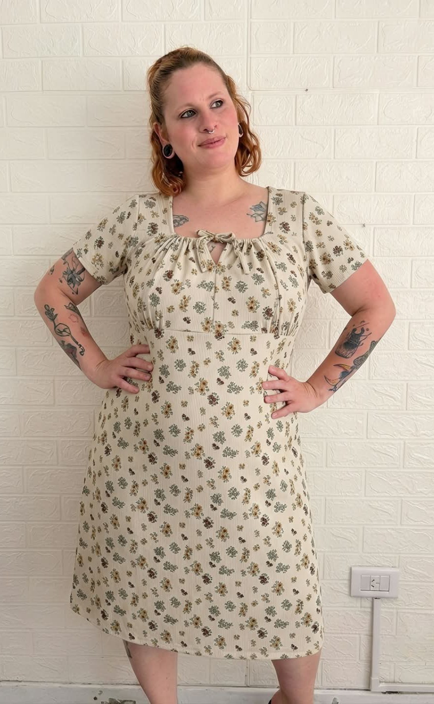 Vestido Hawaii Estampado - Imagen 2