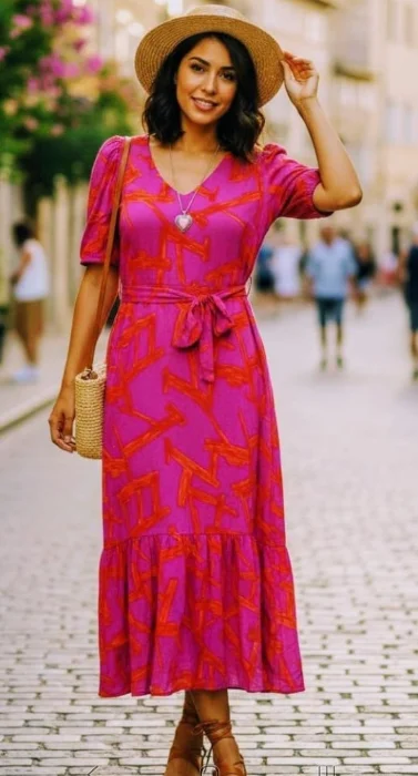 Vestidos Lino Spandex