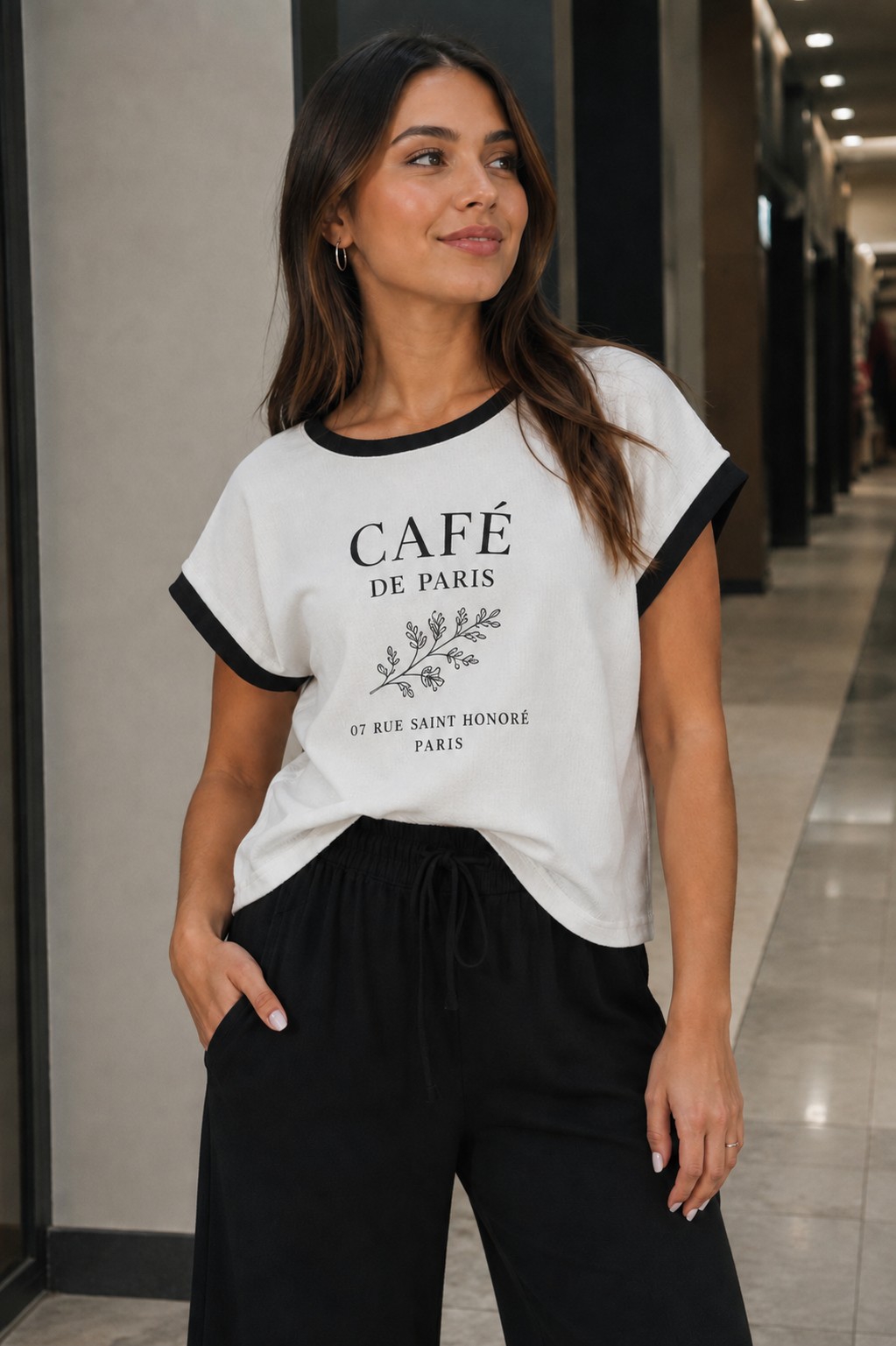 Remeras de Wafle Estampadas - Imagen 2