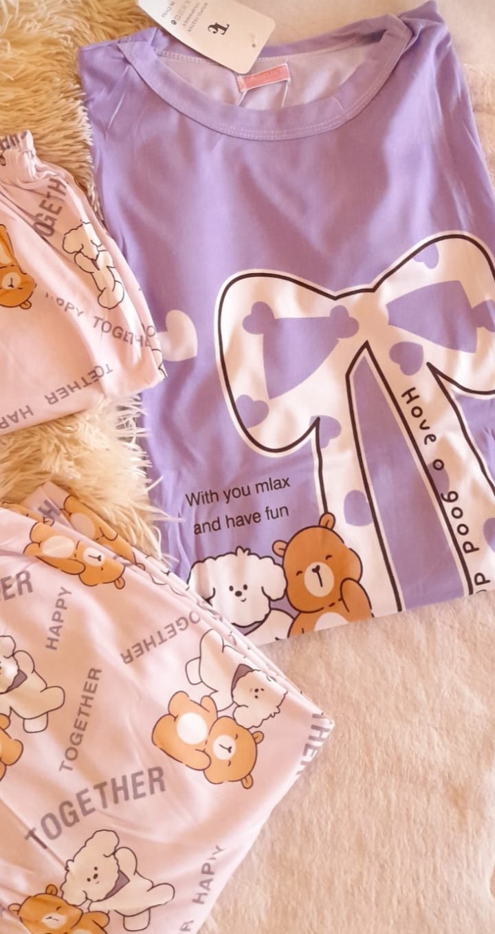 Pijama de 3 Piezas Importada - Imagen 2
