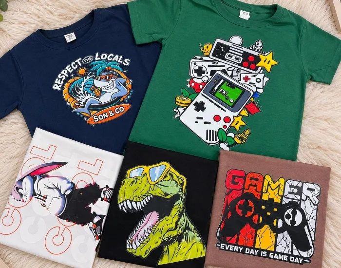 Remeras Estampadas Niño