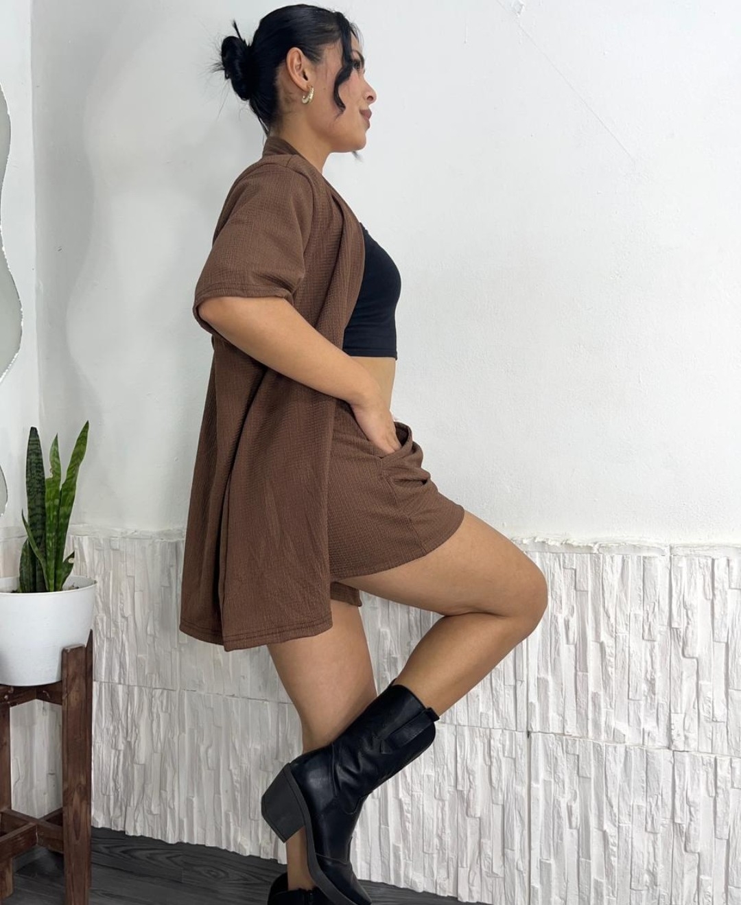 Conj Kimono Short Solo Curvas - Imagen 2
