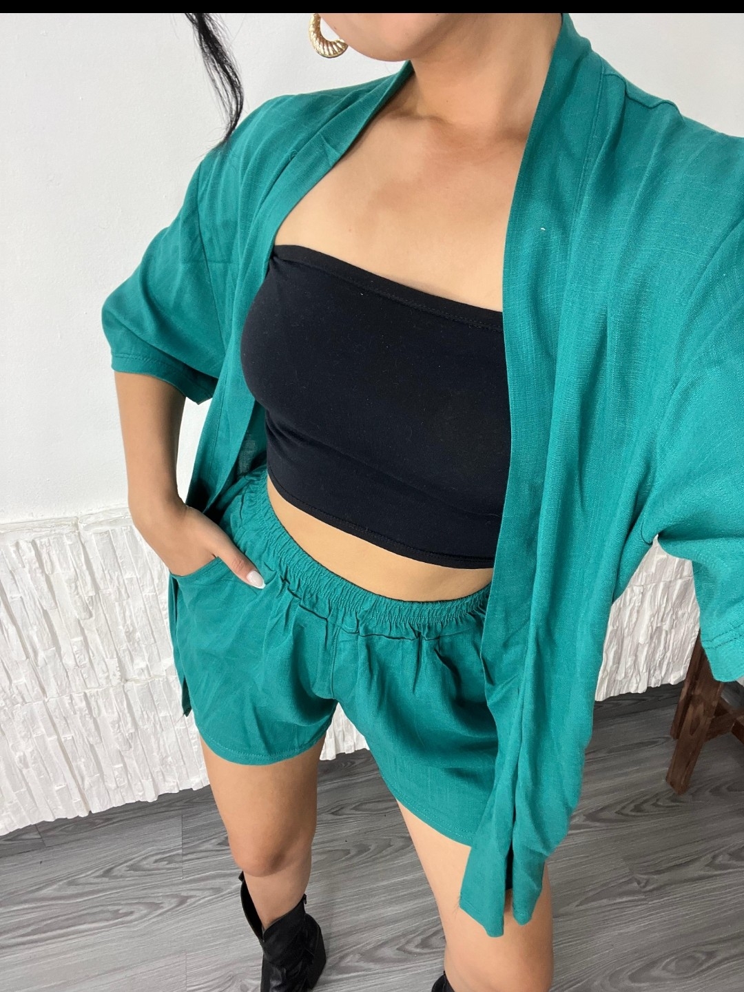 Conj Kimono Short Solo Curvas - Imagen 7