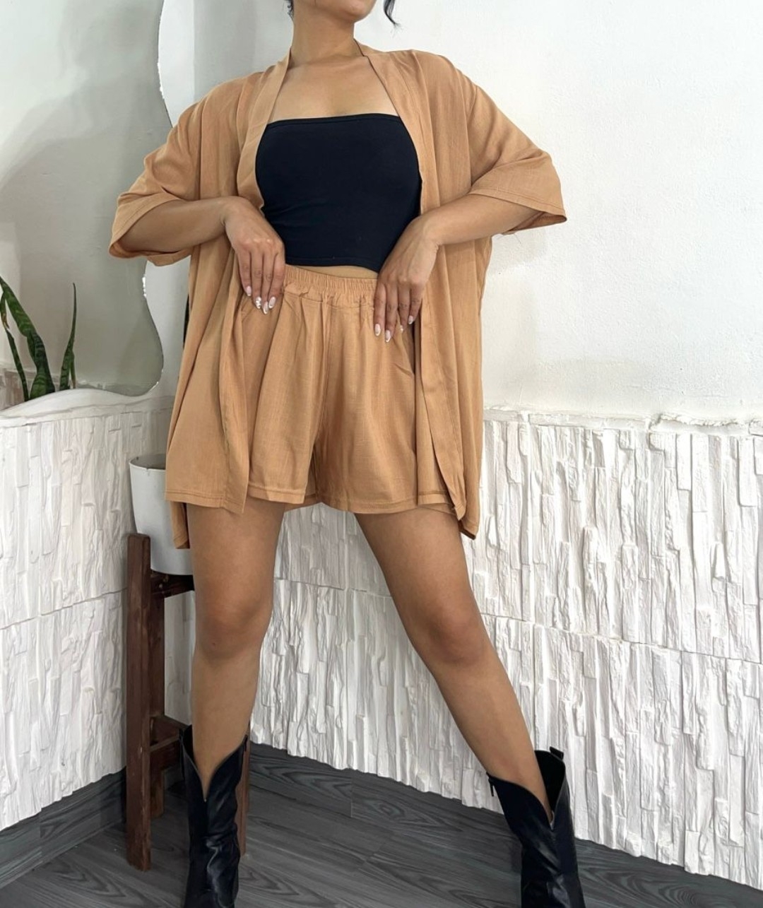 Conj Kimono Short Solo Curvas - Imagen 8
