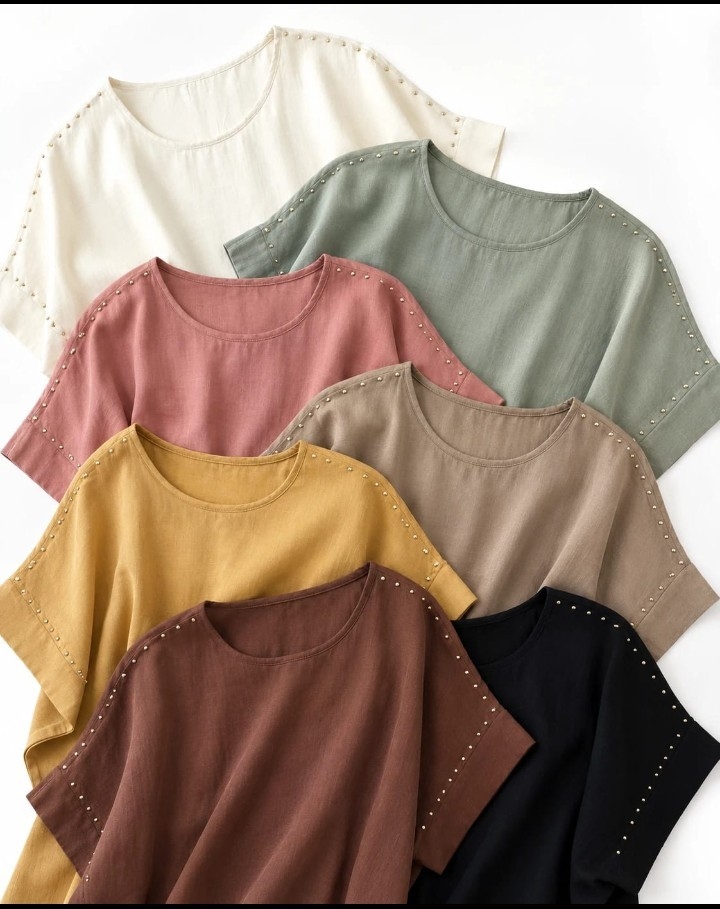Blusa Lino Elastizado - Imagen 2