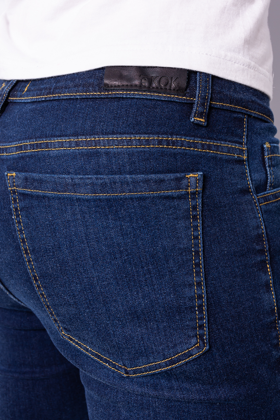 Bermuda de Jeans Elastizada  con Rotura - DSC_8739.JPG