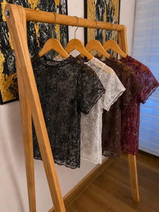 Remera de Lentejuelas Santiago