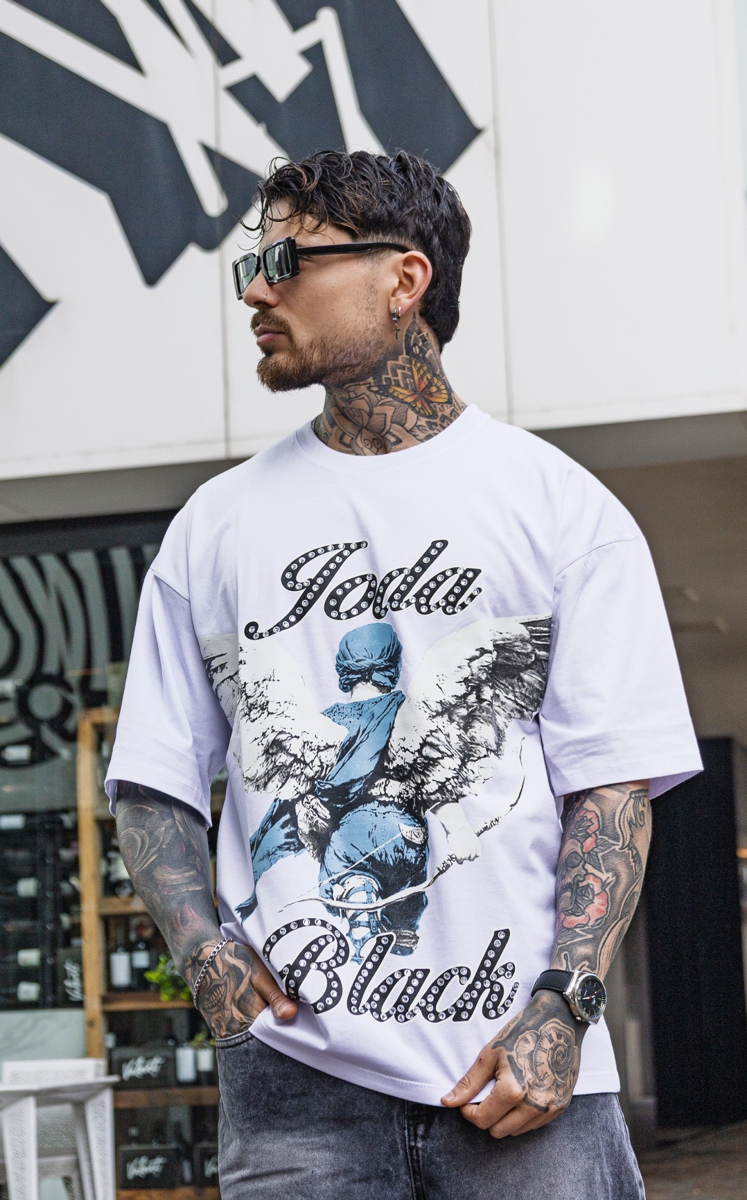 Remera Angel Strass - Imagen 2