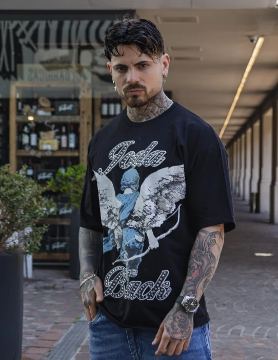 Remera Angel C/ Strass