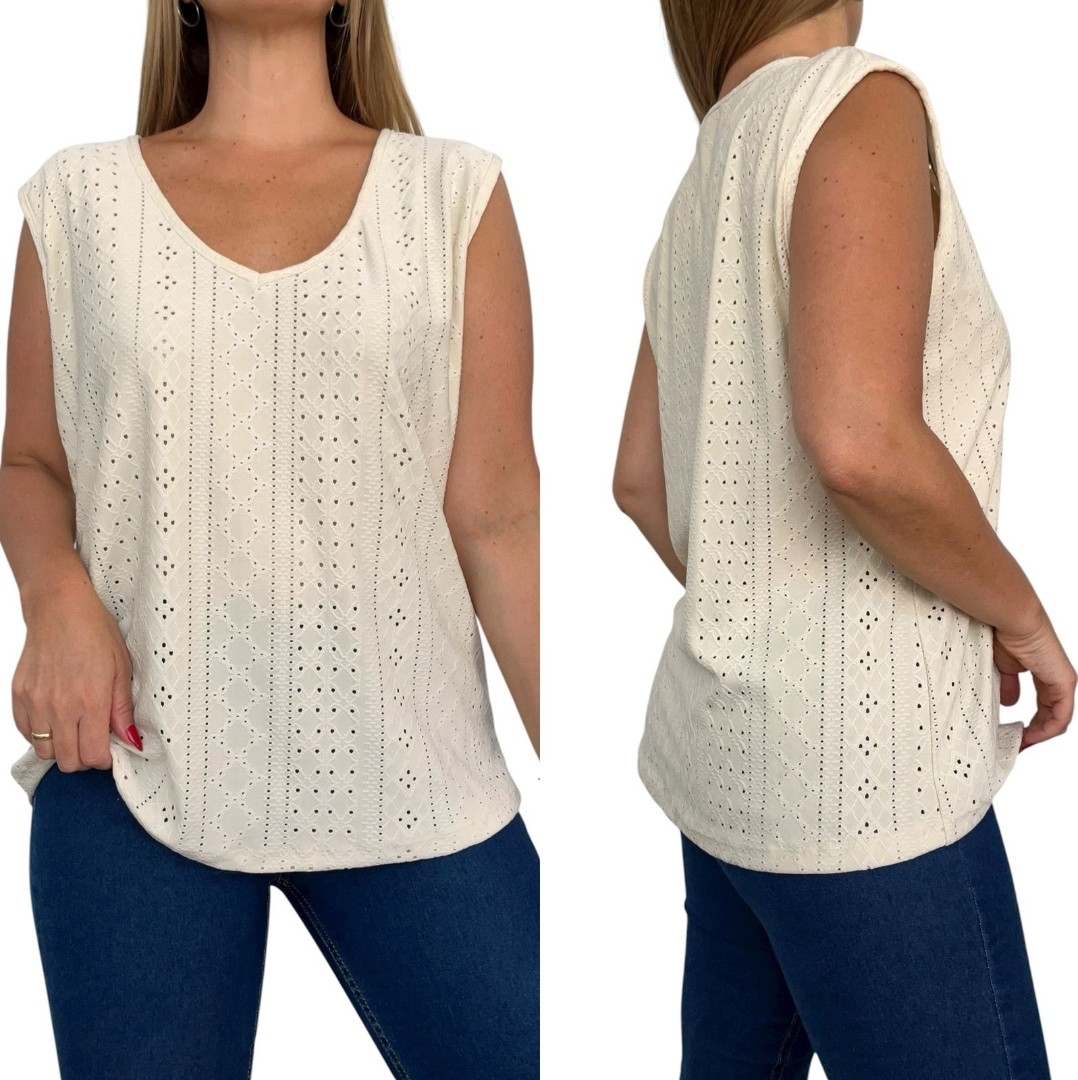 Musculosa de Brodery - Imagen 3