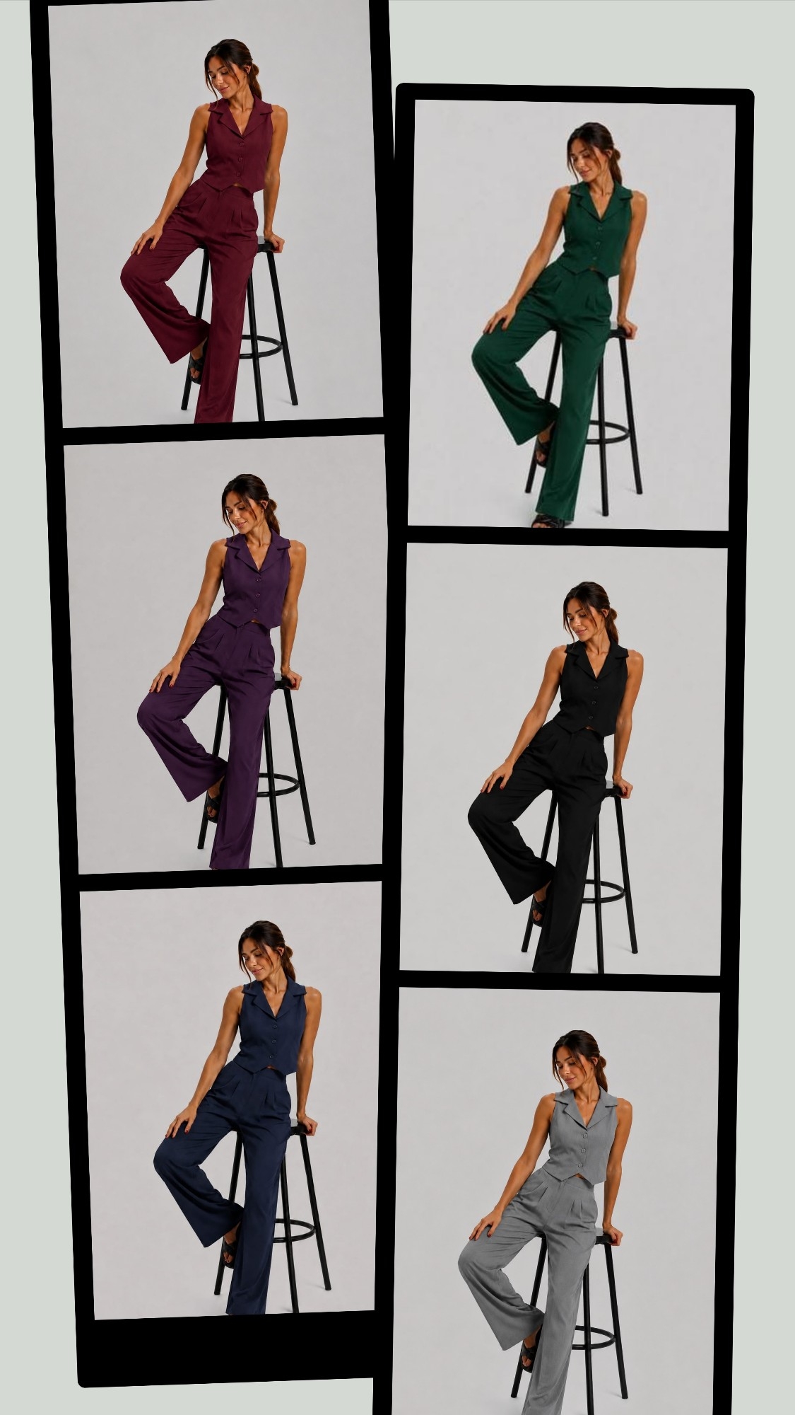 Conjunto Barbi Sastrero  Wide Leg - Imagen 3