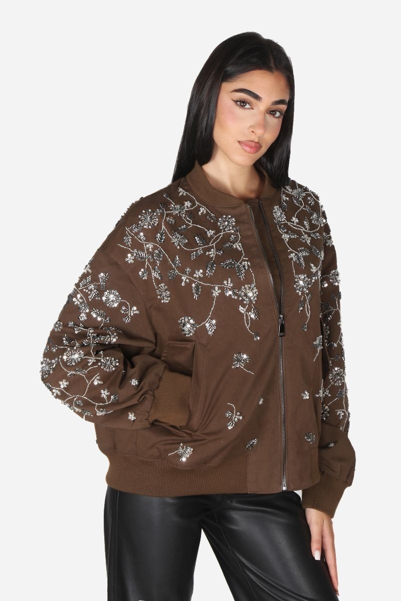 Bomber Flower Gran Oriente - Imagen 2