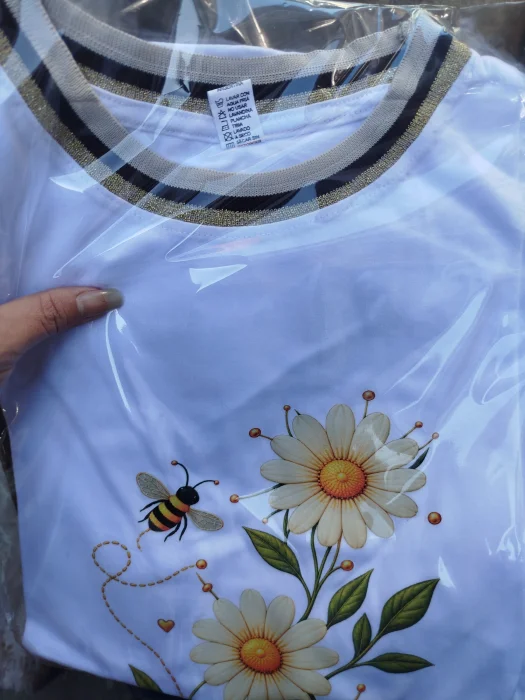 Remera Brillo Dama