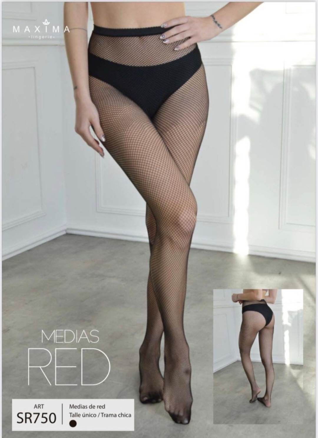 *(art:mx750) Medias Red Trama/chica Máxima* - Imagen 5