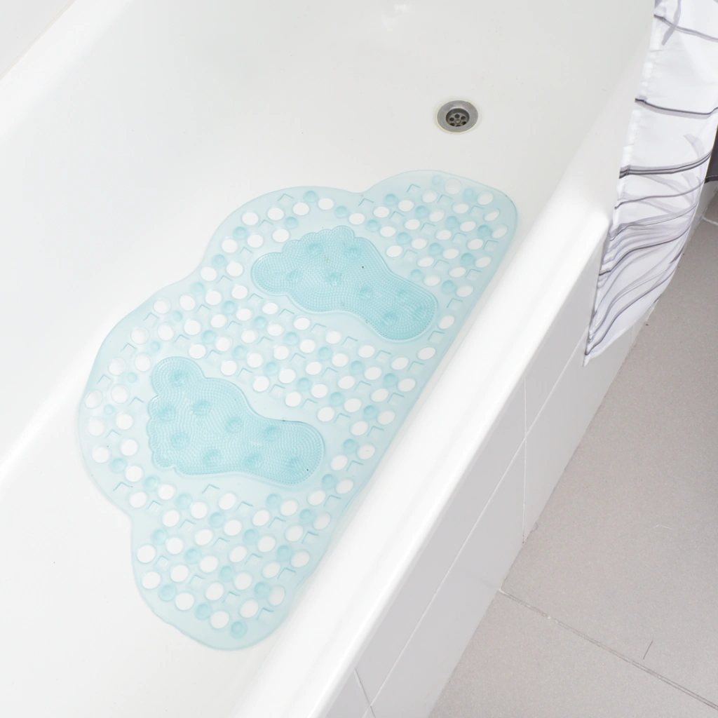 Alfombra de Baño Pvc Antideslizante | Diseño Pies, Secado Rápido y Fácil Limpieza - 1(8).jpg
