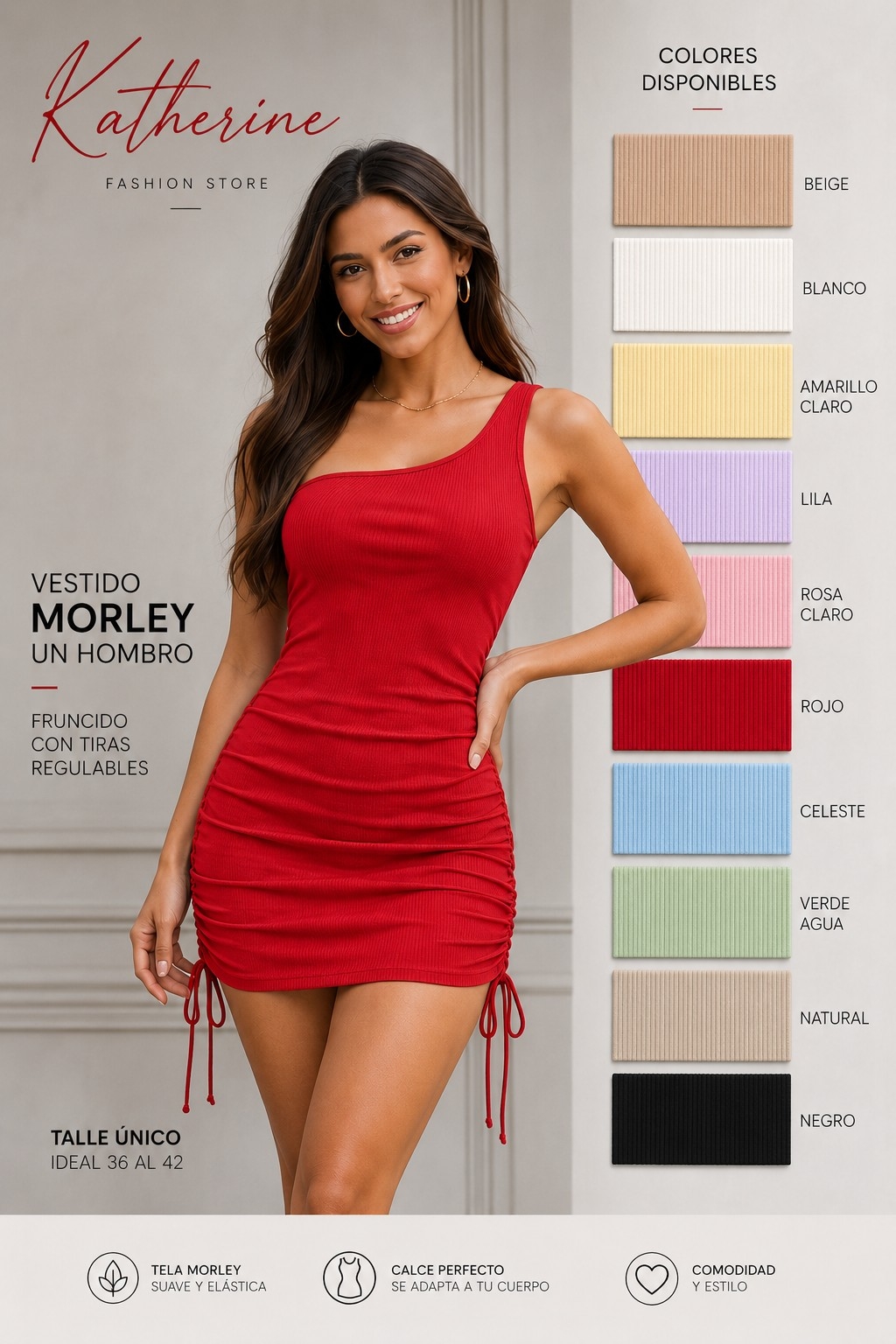 Vestidos  Tela. Morley - Imagen 2