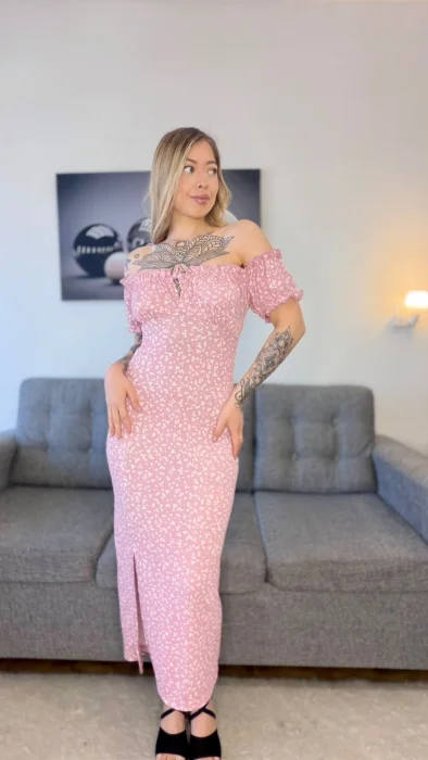 Vestido Paisana Largo