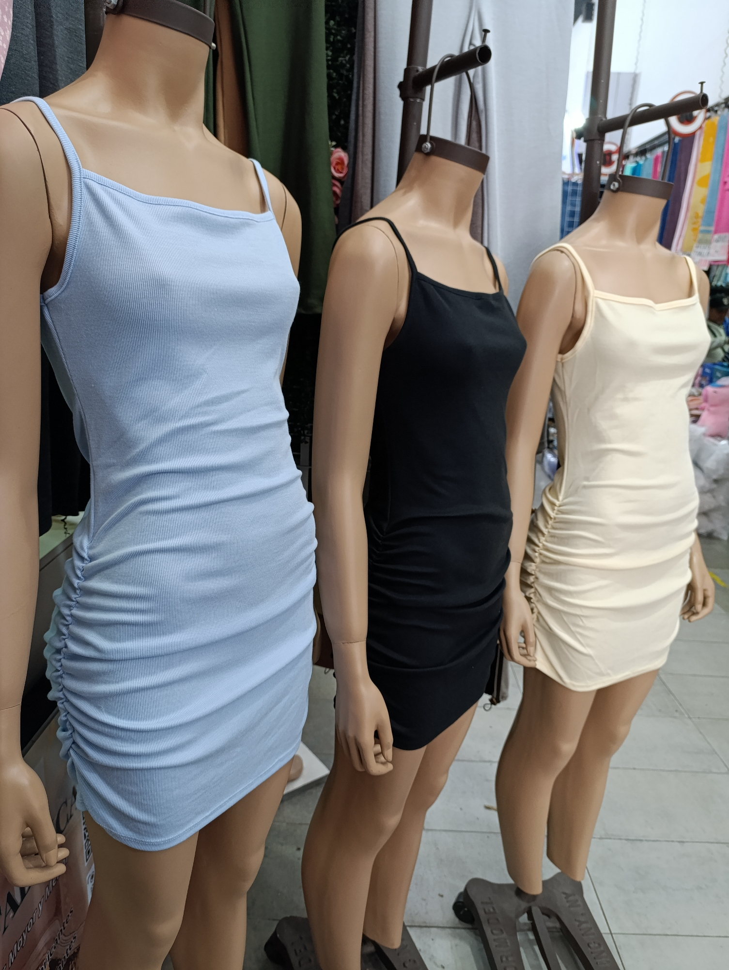 Vestido Frunce Liso - Imagen 2
