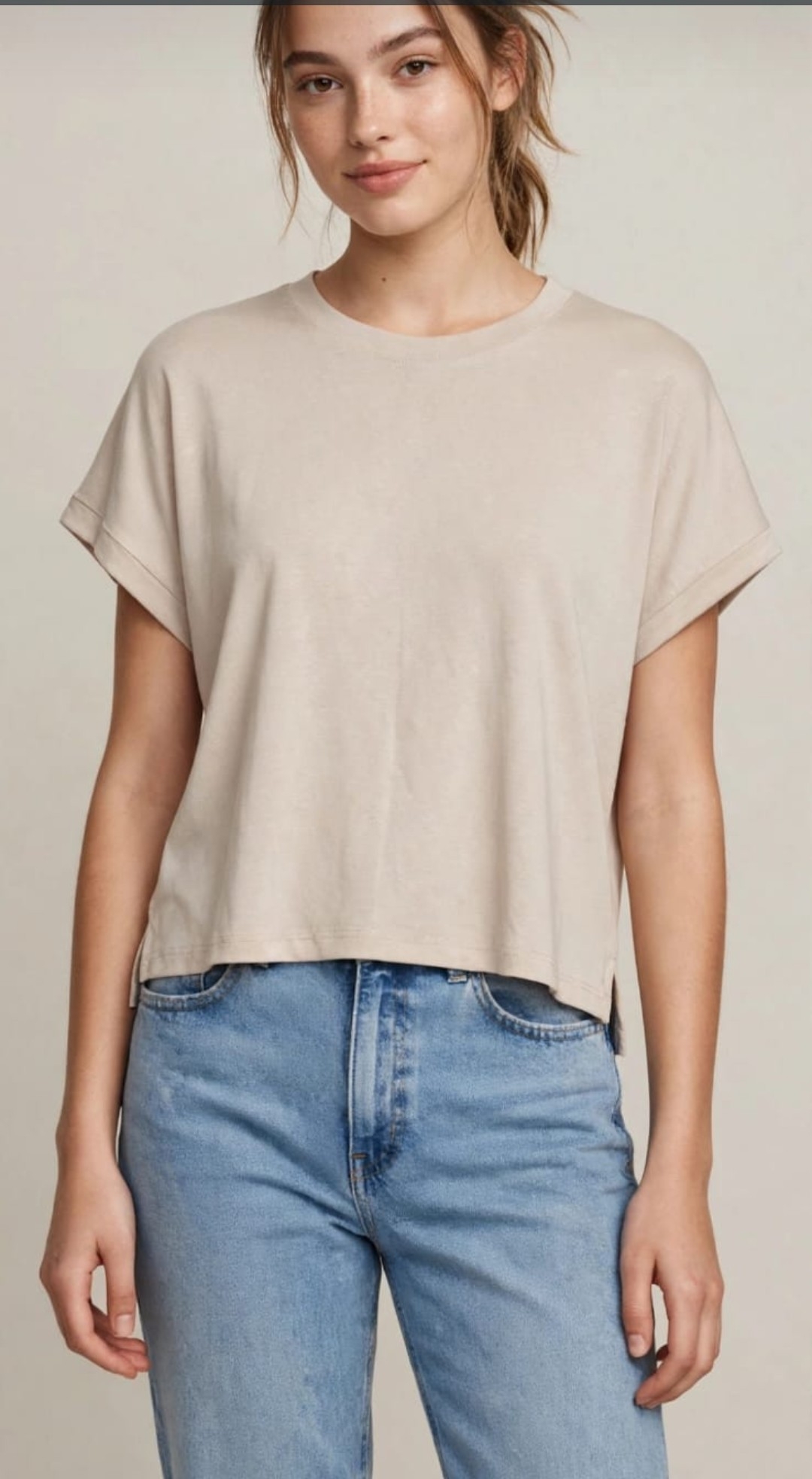 Remera con Tajo de Melvi - Imagen 2