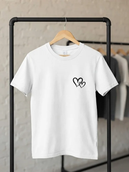Remeras Oversize Nena "love"