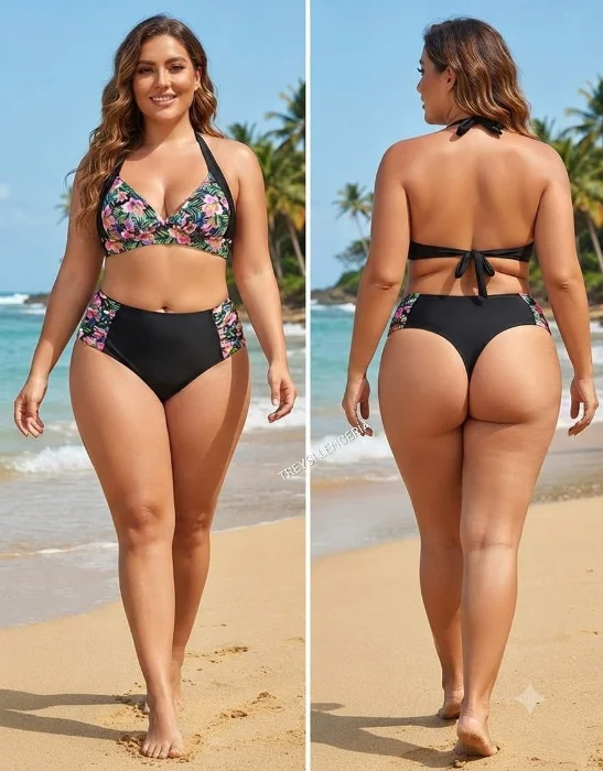 Bikini de Dama Especiales Bom Tiro Alto Colale