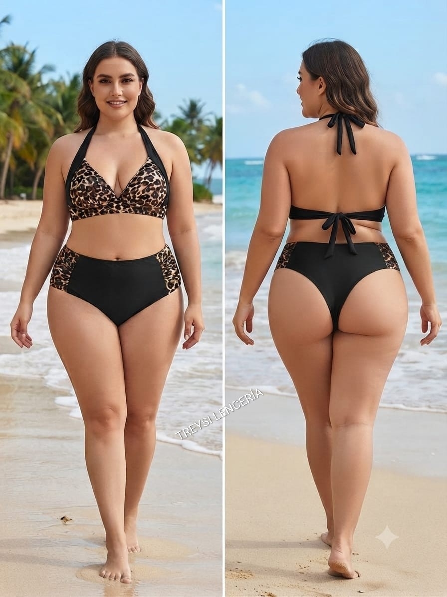 Bikini de Dama Especiales Bom Tiro Alto Colale - Imagen 4