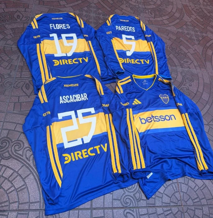 Camiseta Manga Larga Boca 2026