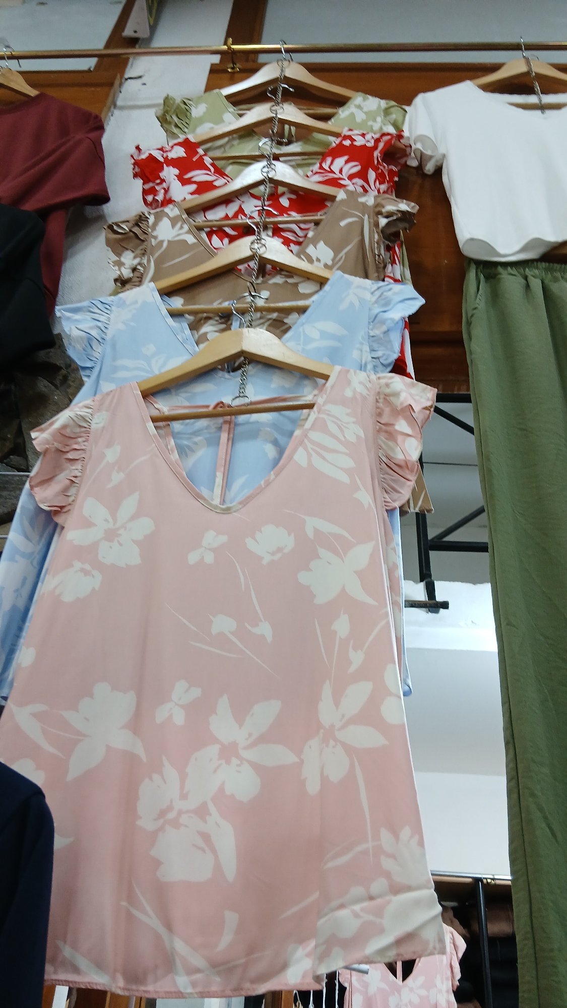 Blusa Evasé de Fibrana Poplin Estampada - Imagen 6