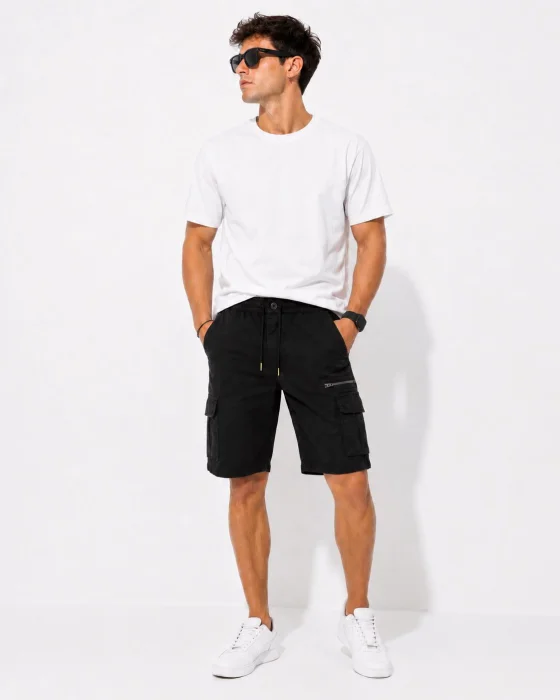 Bermuda Cargo con Spandex