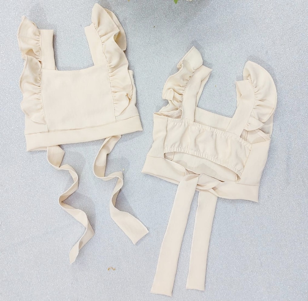 Blusa Nena Cey Volado y Lazo - Imagen 3