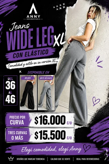 Wide Leg Xl