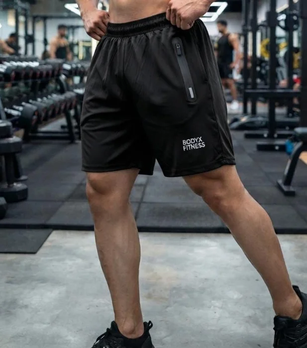 Shorts con Sierre Engomado