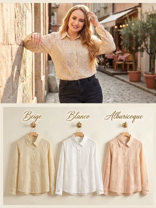 Camisa Importada  Broderie