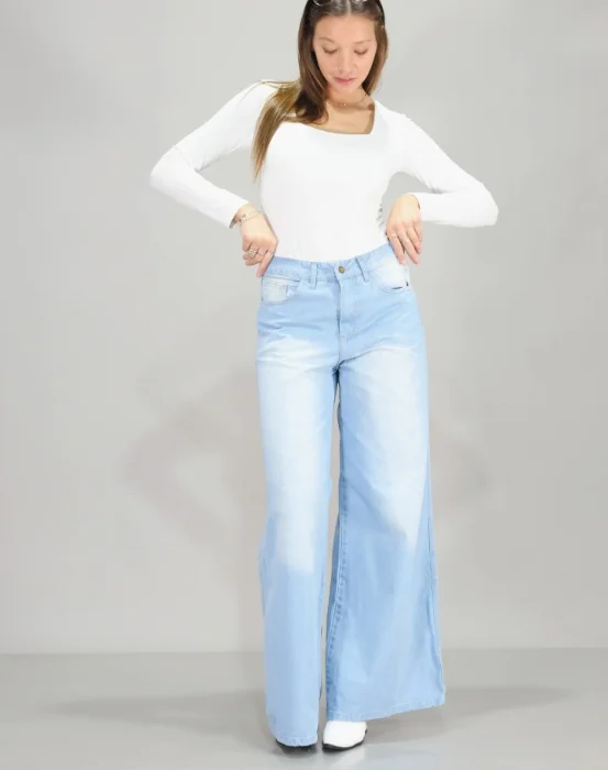 Jeans Maxi Palazo