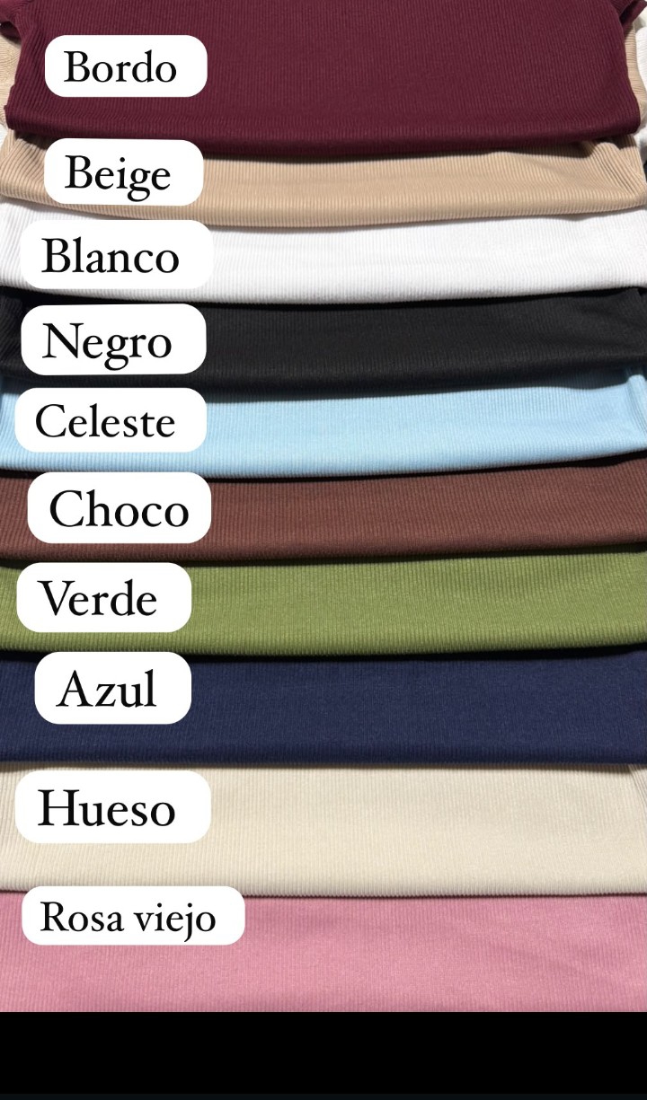Remeras Cuello Bote - Imagen 2