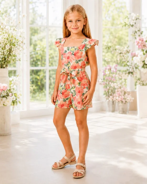 Monoshort Rocio Crepp Estampada