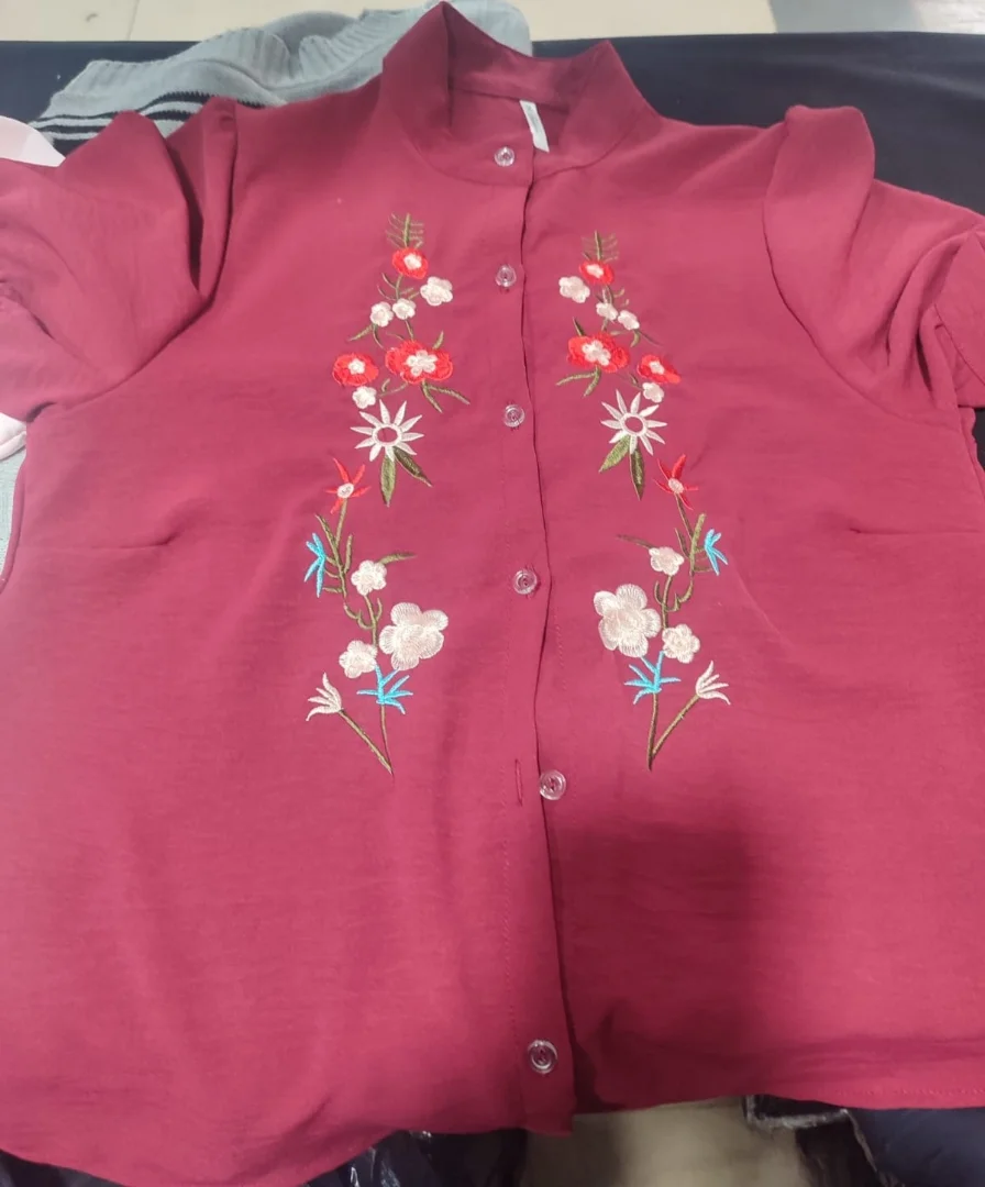 Camisa Bordada de Dama - Imagen 7