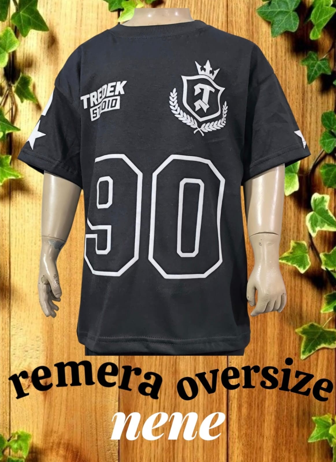 Remera Oversize Niño - Imagen 2