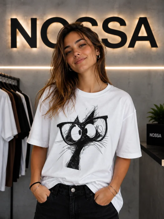 Remera Oversize de Mujer