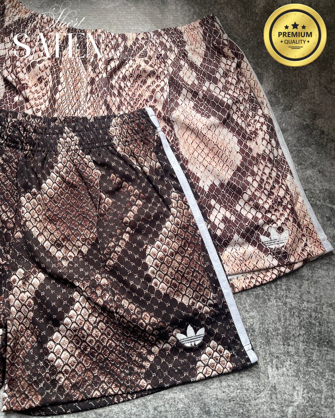 Short Adi Lycra Saten Premium - Beige Snake - SHORT%20SATEN%20(13).jpg