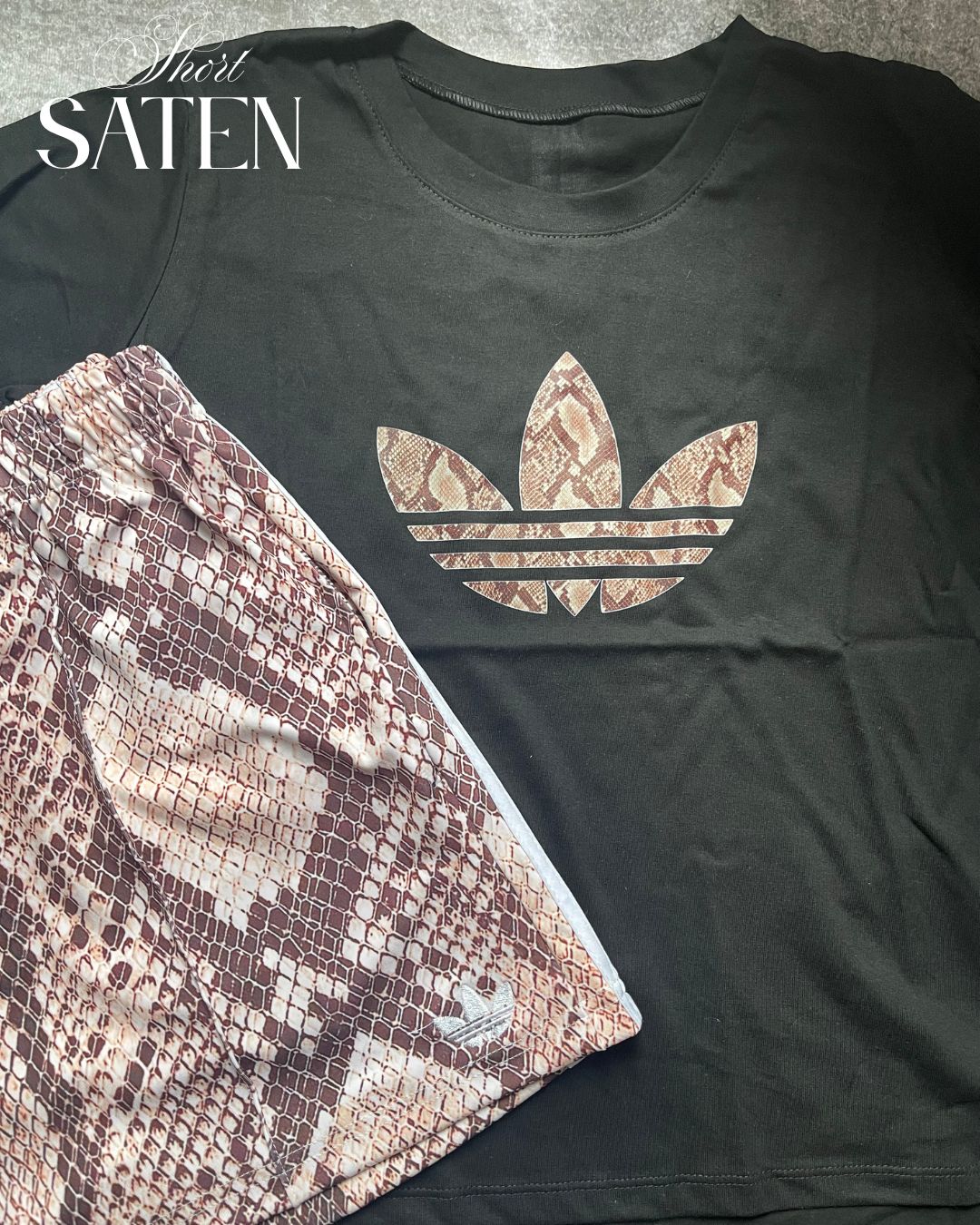 Short Adi Lycra Saten Premium - Beige Snake - SHORT%20SATEN%20(15).jpg